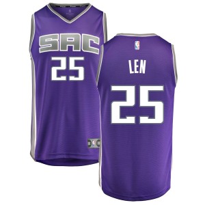 Alex Len Sacramento Kings Fanatics Branded Fast Break Replica Jersey Purple - Icon Edition