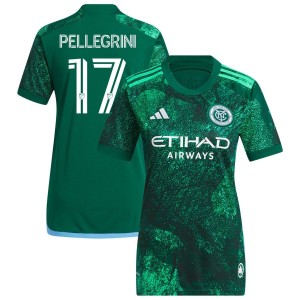 Matias Pellegrini  New York City FC adidas Women's 2023 The Parks Replica Jersey - Green