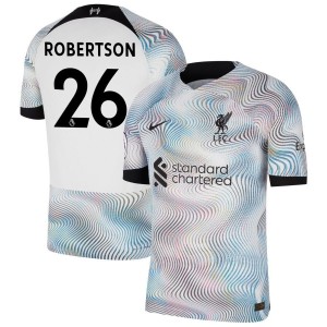Andy Robertson Liverpool Nike 2022/23 Away Vapor Match Authentic Jersey - White