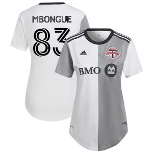 Hugo Mbongue Toronto FC adidas Women's 2022 Community Kit Replica Jersey - White