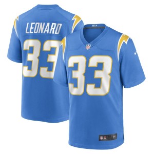 Deane Leonard Los Angeles Chargers Nike Game Player Jersey - Powder Blue