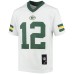 Aaron Rodgers Green Bay Packers Youth Replica Player Jersey - White