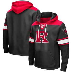 Rutgers Scarlet Knights Colosseum 2.0 Lace-Up Pullover Hoodie - Black