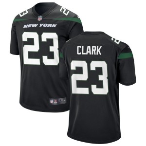 Chuck Clark New York Jets Nike Alternate Game Jersey - Stealth Black
