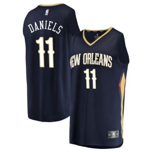 Dyson Daniels  New Orleans Pelicans Fanatics Branded Youth Fast Break Jersey - Navy - Icon Edition