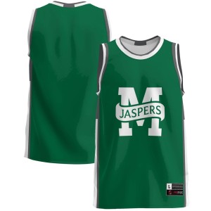 Manhattan Jaspers Basketball Jersey - Green