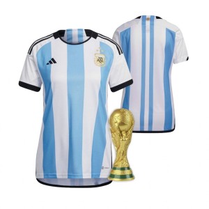 Women's Argentina Home Jersey 2022 World Cup Champions Kit