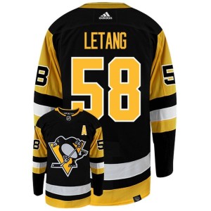 Kris Letang Pittsburgh Penguins Adidas Primegreen Authentic NHL Hockey Jersey
