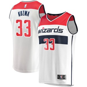 Kyle Kuzma Washington Wizards Fanatics Branded Fast Break Replica Jersey - Association Edition - White