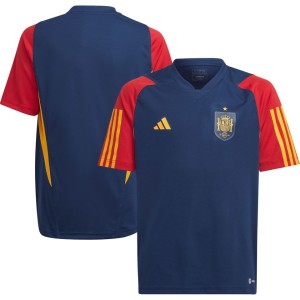 Spain National Team adidas Youth Practice Training Jersey - Navy