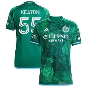Keaton Parks Keaton  New York City FC adidas 2023 The Parks Authentic Jersey - Green