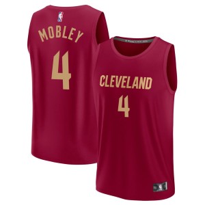 Evan Mobley  Cleveland Cavaliers Fanatics Branded Fast Break Jersey - Maroon - Icon Edition