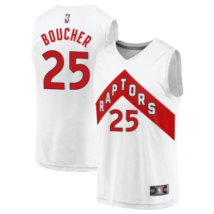 Chris Boucher Toronto Raptors Fanatics Branded Fast Break Replica Jersey - Association Edition - White
