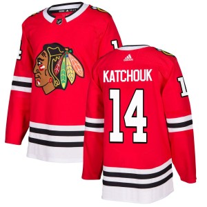 Boris Katchouk Chicago Blackhawks adidas Authentic Jersey - Red