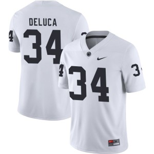 Dominic DeLuca Penn State Nittany Lions Nike NIL Replica Football Jersey - White