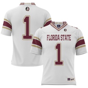 #1 Florida State Seminoles ProSphere Football Jersey - White