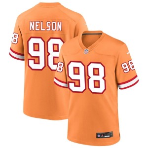 Anthony Nelson Tampa Bay Buccaneers Nike Throwback Game Jersey - Orange