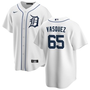 Andrew Vasquez Detroit Tigers Nike Youth Home Replica Jersey - White