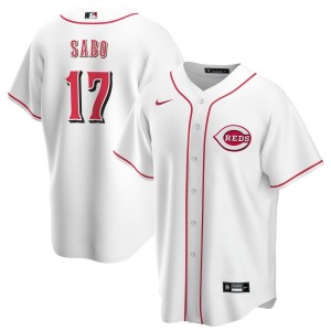Chris Sabo Cincinnati Reds Nike Home RetiredReplica Jersey - White