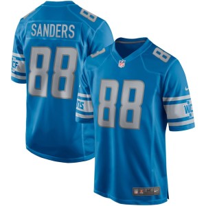 Charlie Sanders Detroit Lions Nike Game Retired Player Jersey - Blue