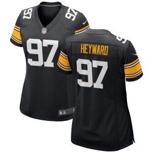 Cameron Heyward Pittsburgh Steelers Nike Women's Alternate Game Jersey - Black