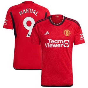 Anthony Martial Manchester United adidas 2023/24 Home Replica Player Jersey - Red