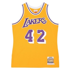 Authentic James Worthy Los Angeles Lakers 1984-85 Jersey