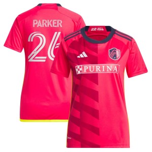 Tim Parker St. Louis City SC adidas Women's 2023 The Spirit Kit Replica Jersey - Red
