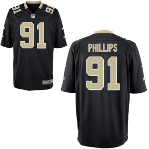 Kyle Phillips New Orleans Saints Nike Youth Game Jersey - Black