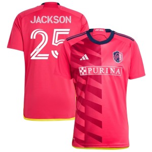 Aziel Jackson St. Louis City SC adidas 2023 CITY Kit Replica Jersey - Red