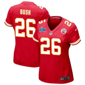 Deon Bush Kansas City Chiefs Nike Women's Super Bowl LVII Game Jersey - Red