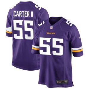 Andre Carter II Minnesota Vikings Nike Game Jersey - Purple