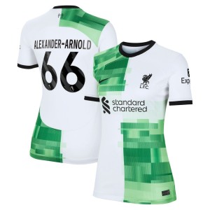 Trent Alexander-Arnold Liverpool Nike Women's 2023/24 Away Replica Player Jersey - White