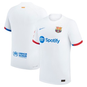 Barcelona Nike 2023/24 Away Authentic Jersey - White