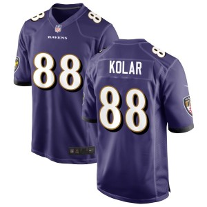 Charlie Kolar Baltimore Ravens Nike Game Jersey - Purple