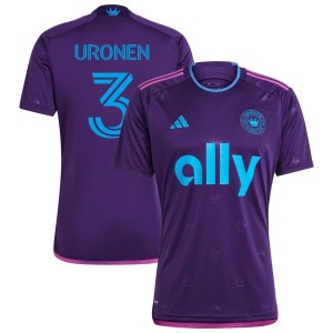 Jere Uronen Charlotte FC adidas 2023 Crown Jewel Kit Replica Jersey - Purple