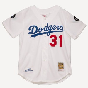 Authentic Jersey Los Angeles Dodgers Home 1993 Mike Piazza