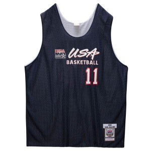 Authentic Karl Malone Team USA Mens 1996-97 Jersey