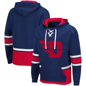 Dayton Flyers Colosseum Lace Up 3.0 Pullover Hoodie - Navy