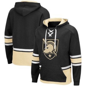 Army Black Knights Colosseum Lace Up 3.0 Pullover Hoodie - Black