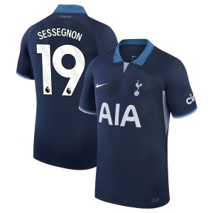 Ryan Sessegnon Tottenham Hotspur Nike 2023/24 Away Stadium Replica Jersey - Navy