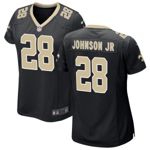 Lonnie Johnson Jr New Orleans Saints Nike Women's Game Jersey - Black