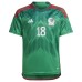 Andres Guardado Mexico National Team adidas Youth 2022/23 Home Replica Player Jersey - Green