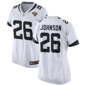 Antonio Johnson Jacksonville Jaguars Nike Women's Game Jersey - White