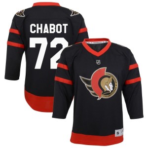 Thomas Chabot Ottawa Senators Youth Home Replica Jersey - Black