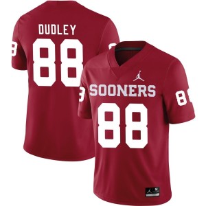 Dallas Dudley Oklahoma Sooners Jordan Brand NIL Replica Football Jersey - Crimson