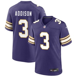 Jordan Addison Minnesota Vikings Nike Classic Game Jersey - Purple