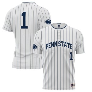 #1 Penn State Nittany Lions ProSphere Youth Softball Jersey - White