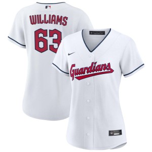 Gavin Williams Cleveland Guardians Nike Women's Replica Jersey - White