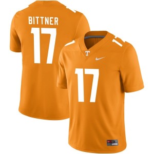 Michael Bittner Tennessee Volunteers Nike NIL Replica Football Jersey - Tennessee Orange